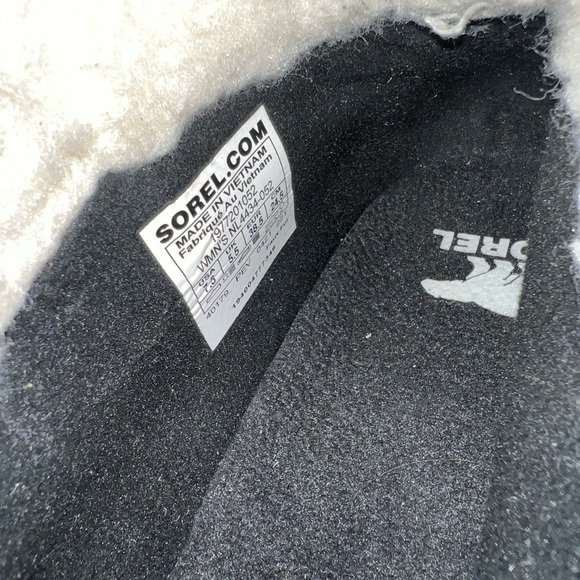 Sorel 7.5 winter lace up boots Waterproof Gray - Picture 7 of 8